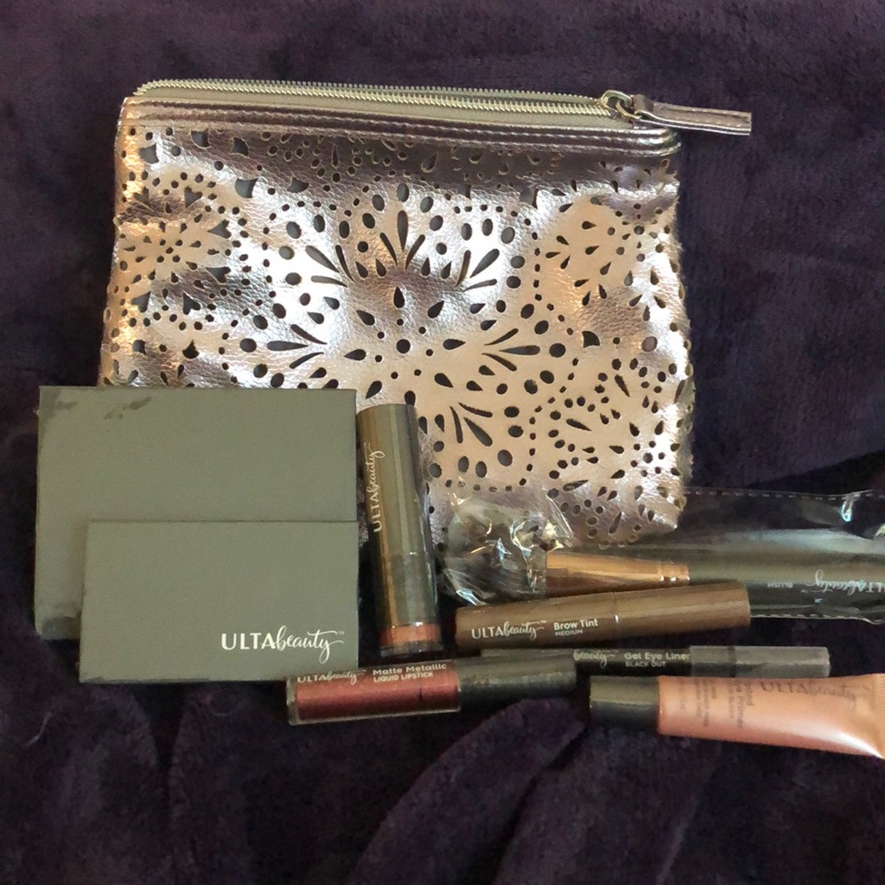 Ulta beauty bag with new makeup!